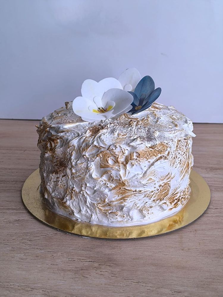 Tarta de limón y merengue