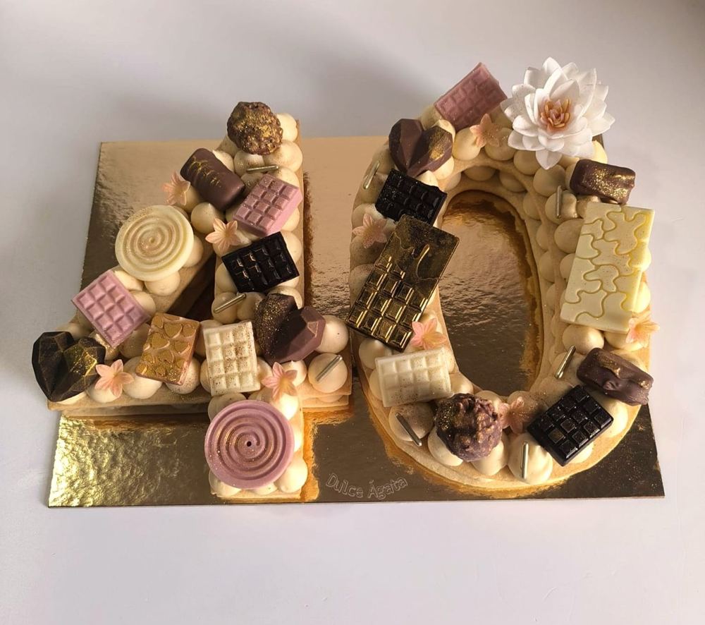 Tarta de números 40